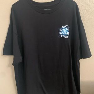 ANTI SOCIAL SOCIAL CLUB XXL BLACK T SHIRT